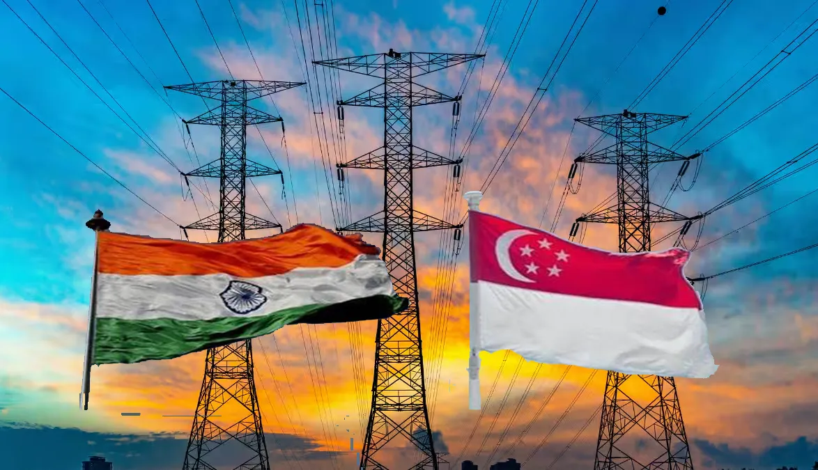 भारत और सिंगापुर का मेगा पावर प्रोजेक्ट: 3,000 किमी लंबे 'क्रॉस-बॉर्डर पावर कॉरिडोर'