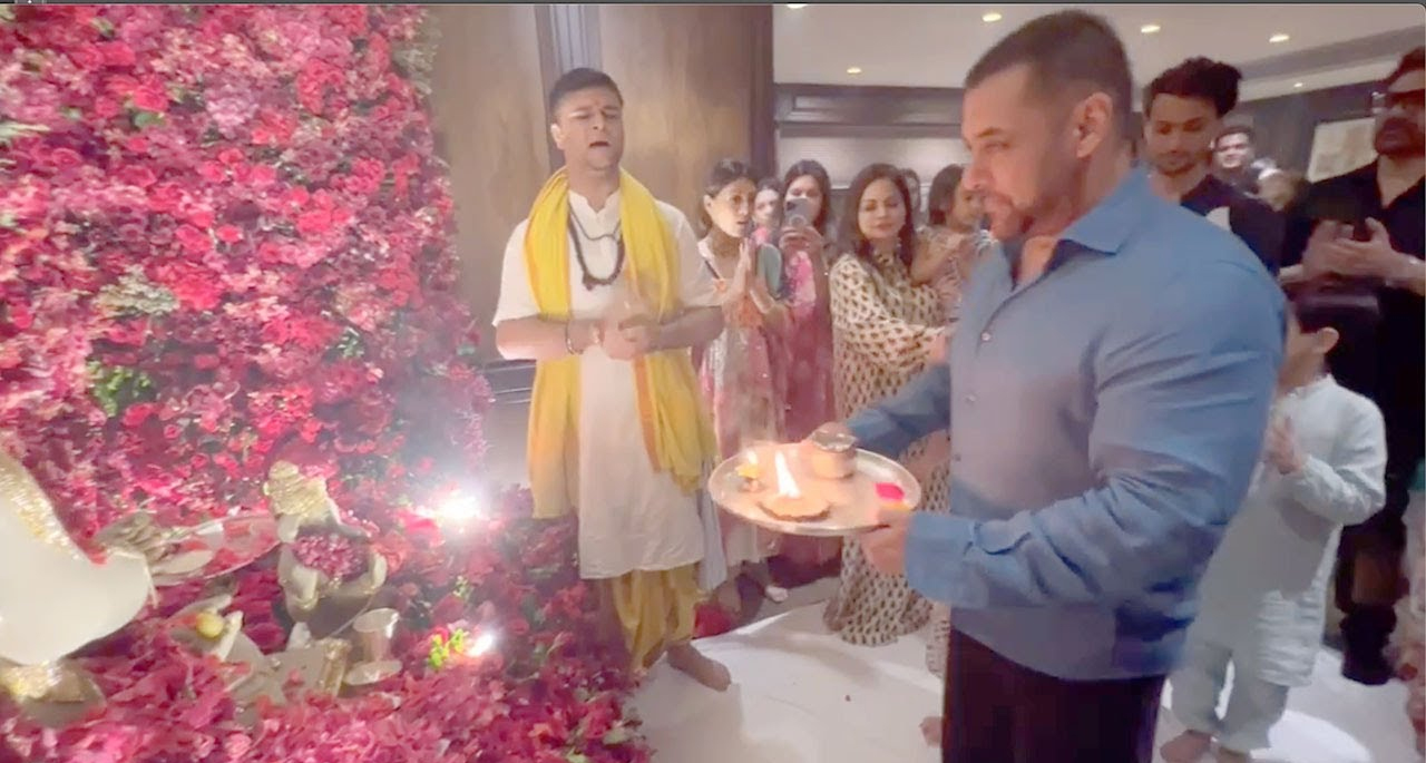 गणपति उत्सव के दौरान भड़के सलमान खान: फैन को चोट लगने पर ड्राइवर को लगाई डांट
