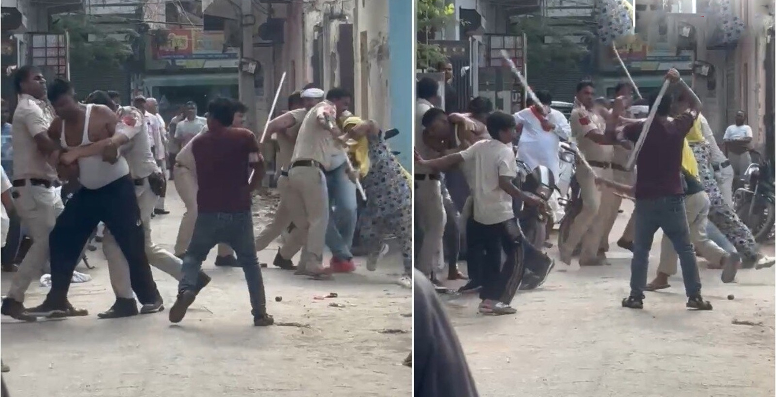 खाकी पर खौफनाक वार: बाहरी दिल्ली में चेकिंग से भड़के बदमाशों ने पुलिसकर्मियों की आंखों में झोंकी मिर्च, ईंट-डंडों से किया लहूलुहान