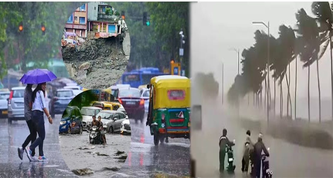 देश के 22 राज्यों में 16 अगस्त से भारी बारिश और 70 KM/H की रफ्तार से तूफानी हवाओं का खतरा