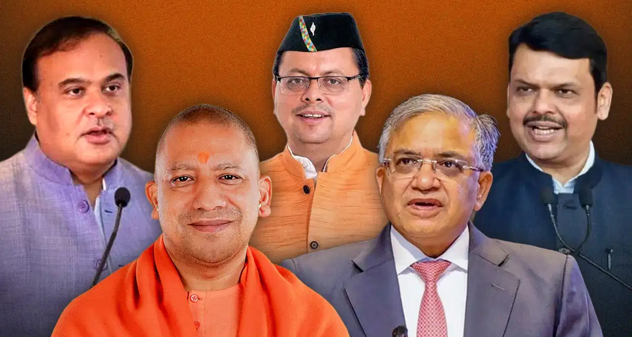 चुनाव आयोग पर राहुल गांधी के बयान से भड़की BJP: 4 राज्यों के मुख्यमंत्रियों ने बोला जोरदार हमला