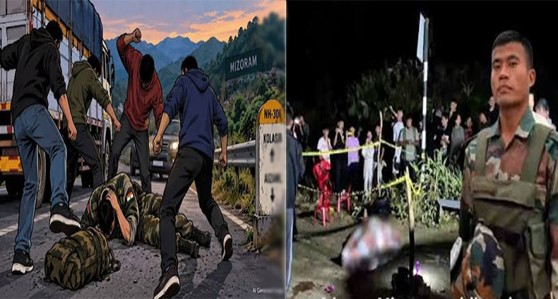 देश के रक्षक पर घर लौटते वक्त हमला: छुट्टी पर आ रहे असम रेजिमेंट के जवान की मिजोरम में पीट-पीटकर हत्या