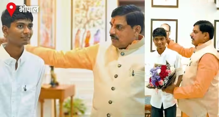 अकेले दम पर अजनार नदी का कायाकल्प करने वाले 'बिट्टू तबाही' से मिले सीएम मोहन यादव, जज्बे की खुलकर की तारीफ