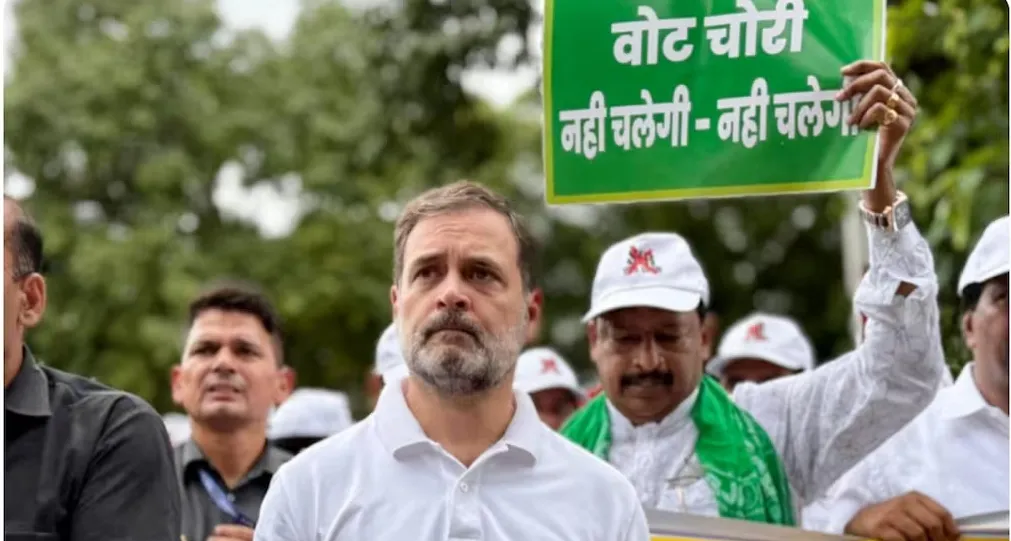 राहुल गांधी का केंद्र सरकार पर बड़ा हमला: 'दिल्ली को बनाया जा रहा है जेल