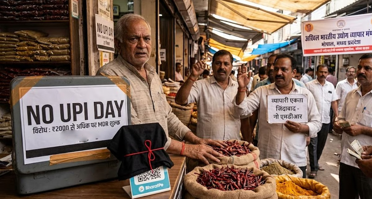 यूपीआई पर MDR का साया: व्यापारियों का 'No UPI Day', आंकड़ों में भी दिखी डिजिटल पेमेंट की सुस्ती