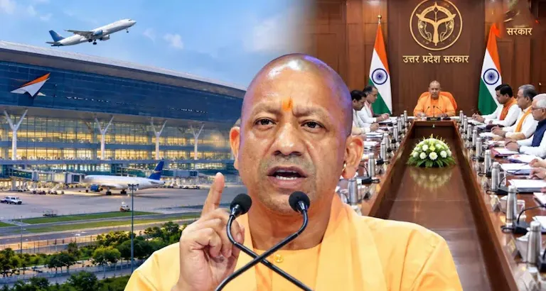 योगी कैबिनेट का बड़ा फैसला: जेवर एयरपोर्ट का नाम होगा 'नरेंद्र मोदी इंटरनेशनल एयरपोर्ट'