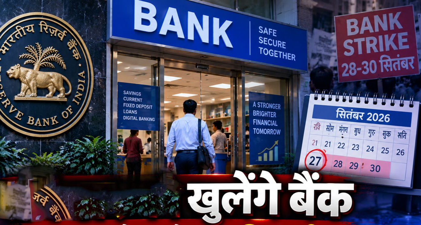 बैंक यूनियनों ने वापस ली 28 से 30 सितंबर की देशव्यापी हड़ताल; 5-डे वर्किंग पर IBA से मिला आश्वासन