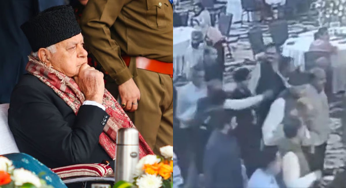 जम्मू में खूनी साजिश: फारूक अब्दुल्ला पर जानलेवा हमला, सिर पर तानी पिस्टल; NSG की सतर्कता से बची जान
