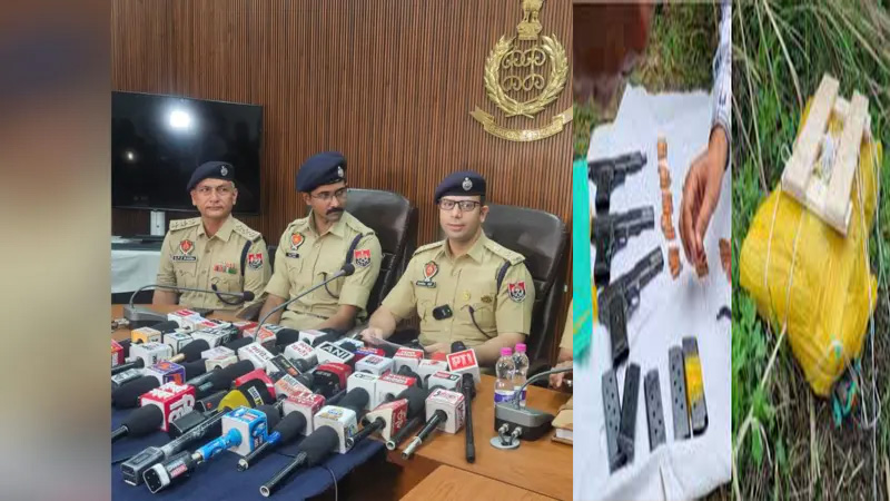 अमृतसर ग्रेनेड हमला: ISI के खतरनाक हैंडलर्स का खुलासा, अटारी सेक्टर से विदेशी पिस्तौलों की खेप बरामद