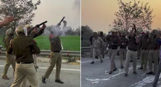 बठिंडा में किसान-पुलिस टकराव: आंसू गैस के गोले छोड़े, DC दफ्तर के घेराव पर अड़े किसान