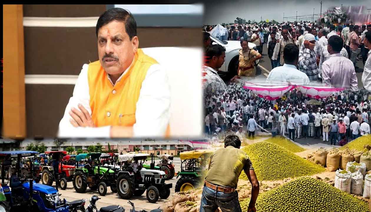 मध्य प्रदेश किसान क्रांति पदयात्रा: मूंग की 100% सरकारी खरीदी और खाद व्यवस्था में सुधार की मांग पर अड़े किसान, मंडीदीप में पुलिस बल तैनात; बंद हुए कई हाईवे
