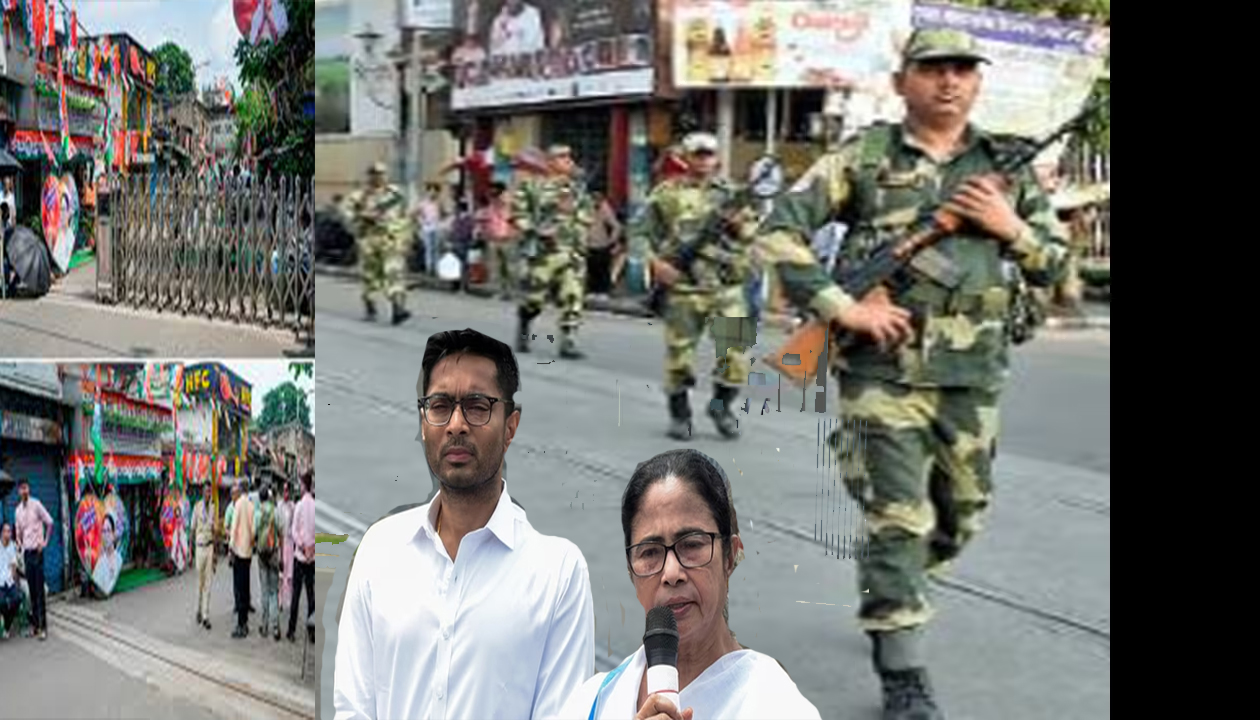 कोलकाता में सुरक्षा अलर्ट: ममता-अभिषेक के आवास से 'अतिरिक्त' फोर्स हटी, बुलडोजर जुलूस पर पुलिस का बैन