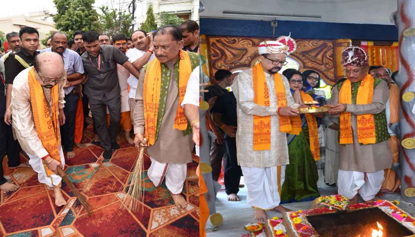 रायपुर में रथयात्रा की धूम: जगन्नाथ मंदिर पहुंचे राज्यपाल और CM, निभाई पारंपरिक 'छेरा-पहरा' की रस्म
