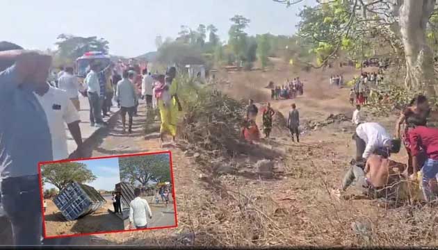 मुंबई-अहमदाबाद हाईवे पर भीषण सड़क हादसा: बारातियों से भरे ट्रक और टेम्पो में जोरदार भिड़ंत, 11 की मौत, कई घायल