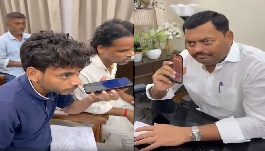 बिहार: मंत्री के सामने ही मांगी 50 हजार की रिश्वत, मंत्री लखींद्र पासवान ने रिश्वत मांगते ही दिए निलंबन के आदेश