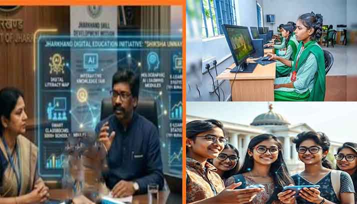 झारखंड में डिजिटल शिक्षा की नई क्रांति: 14 करोड़ की 'ई-शिक्षा कनेक्ट' योजना से बदलेंगे सरकारी स्कूल, बनेंगे 7 हाई-टेक स्टूडियो