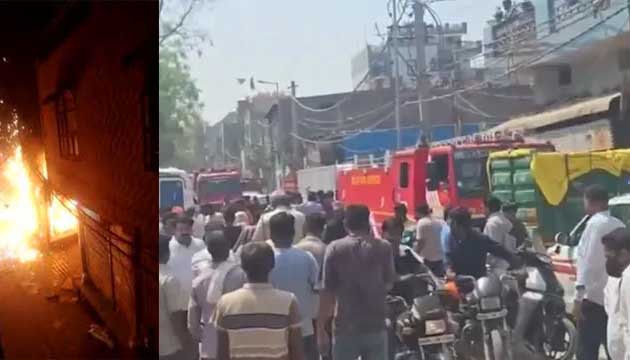 दिल्ली में बड़ा हादसा: मुकुंदपुर में गैस सिलिंडर ब्लास्ट से ढही इमारत; 3 को सुरक्षित निकाला गया, एक अब भी मलबे में फंसा