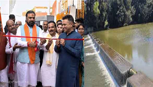 बिहार में जल-क्रांति : सीएम सम्राट चौधरी ने किया पहली नदी जोड़ो परियोजना का भव्य उद्घाटन, बाढ़ का खतरा होगा खत्म