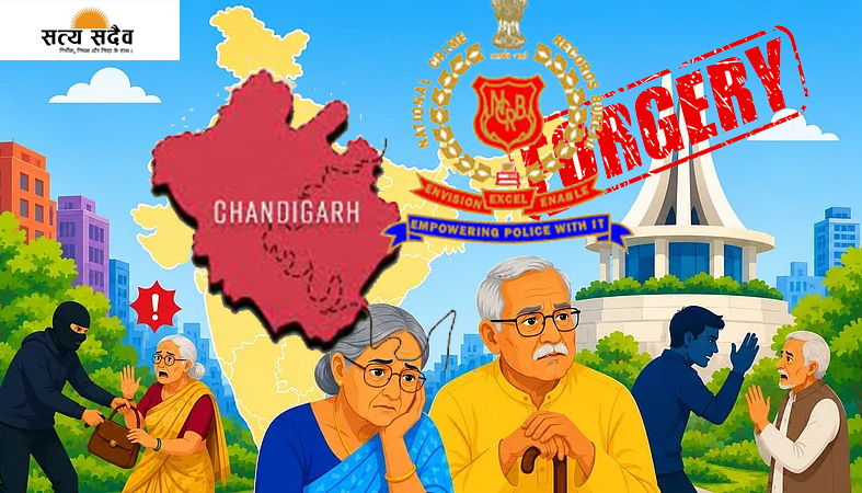 NCRB रिपोर्ट 2024: बुजुर्गों के खिलाफ अपराध में चंडीगढ़ देश में नंबर-1, बुजुर्गों की मुस्कान पर लग रहा है ठगी का ग्रहण!