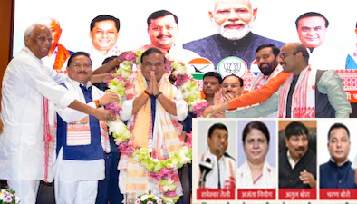 हिमंत बिस्व सरमा ने दूसरी बार ली मुख्यमंत्री पद की शपथ, कैबिनेट में शामिल हुए चार दिग्गज चेहरे