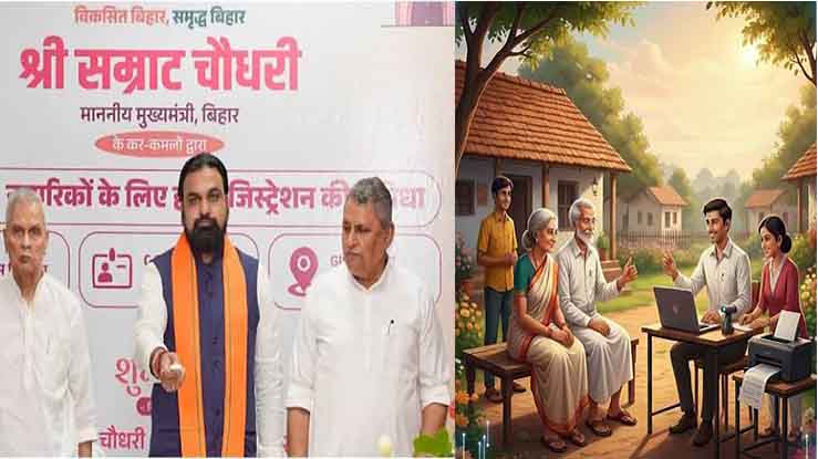 बिहार में 'होम रजिस्ट्री' का शंखनाद: अब 75 वर्ष से अधिक उम्र के बुजुर्गों को मिलेगी घर बैठे संपत्ति निबंधन की सुविधा, 4 बड़ी सेवाओं का किया शुभारंभ