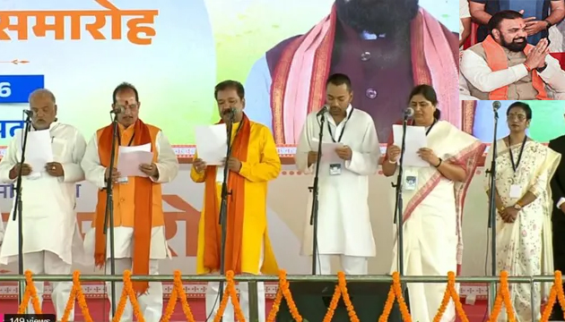 बिहार में ‘सम्राट’ युग का विस्तार: नीतीश पुत्र निशांत समेत 31 मंत्रियों ने ली शपथ, दिग्गज गवाह बने