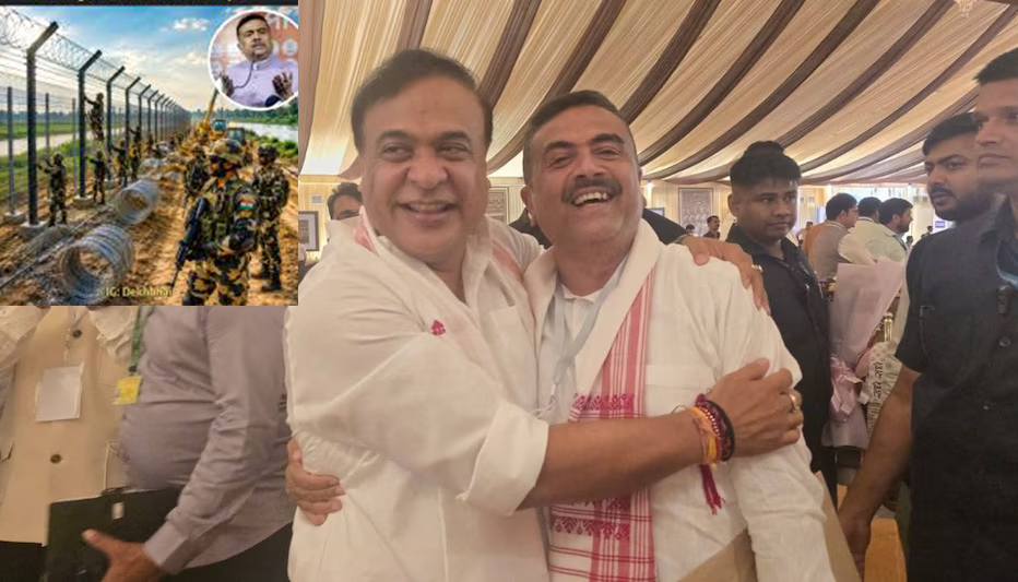 बंगाल में घुसपैठ पर 'असम मॉडल' लागू करेंगे सुवेंदु: 45 दिनों में फेंसिंग के लिए BSF को मिलेगी जमीन