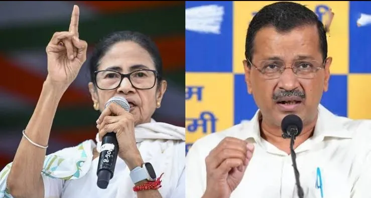 दिल्ली में तिरंगा मार्च: 150 प्रदर्शनकारी हिरासत में, ममता बनर्जी और केजरीवाल ने सरकार पर बोला तीखा हमला
