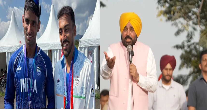 CM भगवंत मान ने एशियाई पदक विजेता सतनाम सिंह को ₹50 लाख से किया सम्मानित