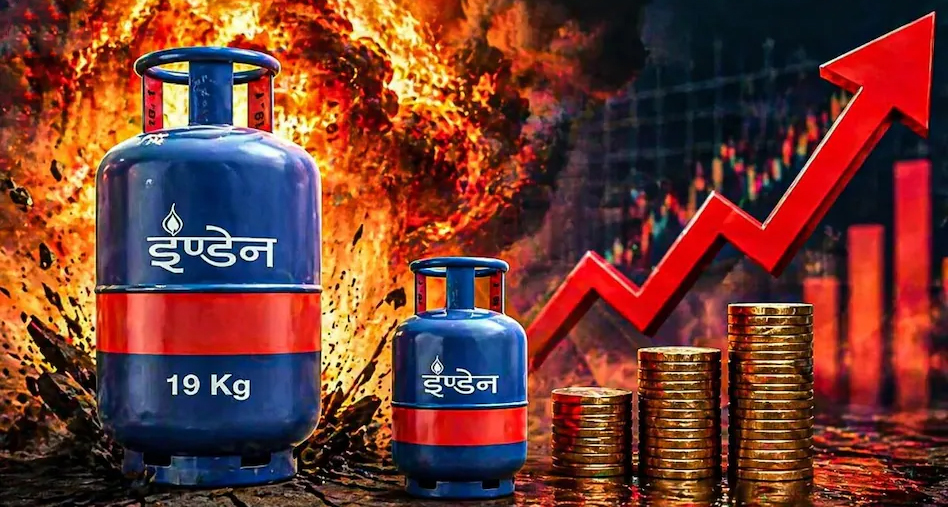 त्योहारी सीजन में महंगाई का झटका: कमर्शियल LPG सिलेंडर ₹62.50 महंगा, दिल्ली में कीमत बढ़कर ₹2,810 हुई