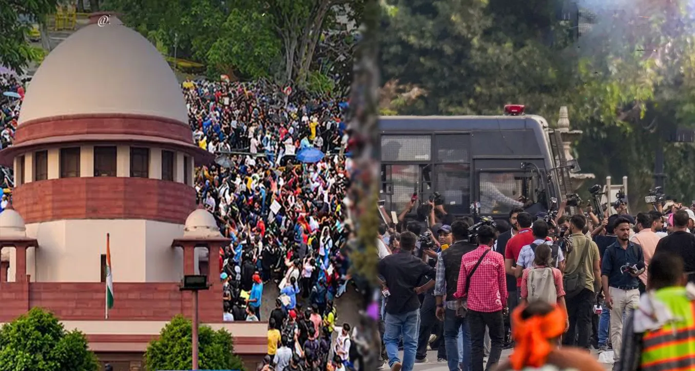 दिल्ली विरोध-प्रदर्शन मामला: सुप्रीम कोर्ट में 15 अक्टूबर को होगी सुनवाई, केंद्र को दिया 2 दिन का समय