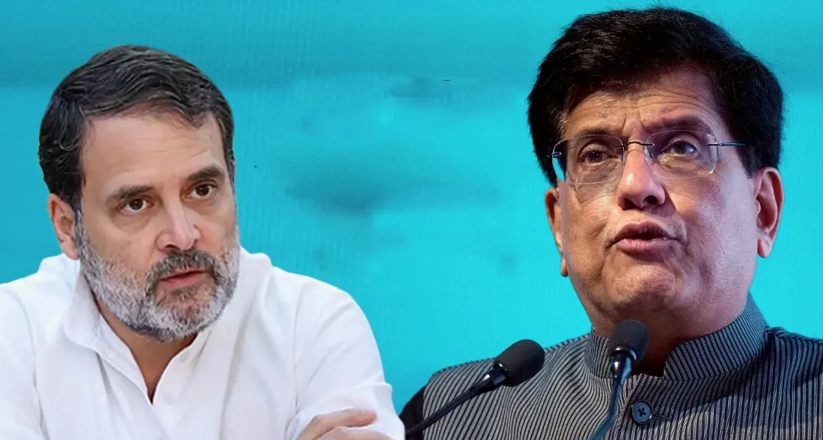 पीयूष गोयल का राहुल गांधी पर तीखा पलटवार, बोले- कांग्रेस ने EC को हमेशा अपने राजनीतिक फायदों के लिए किया इस्तेमाल 