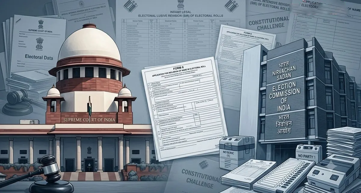 'फॉर्म-6' के पेंच पर सुप्रीम कोर्ट सख्त, 28 अक्टूबर को करेगा सुनवाई, 47 लाख नाम कटने पर टिकी निगाहें