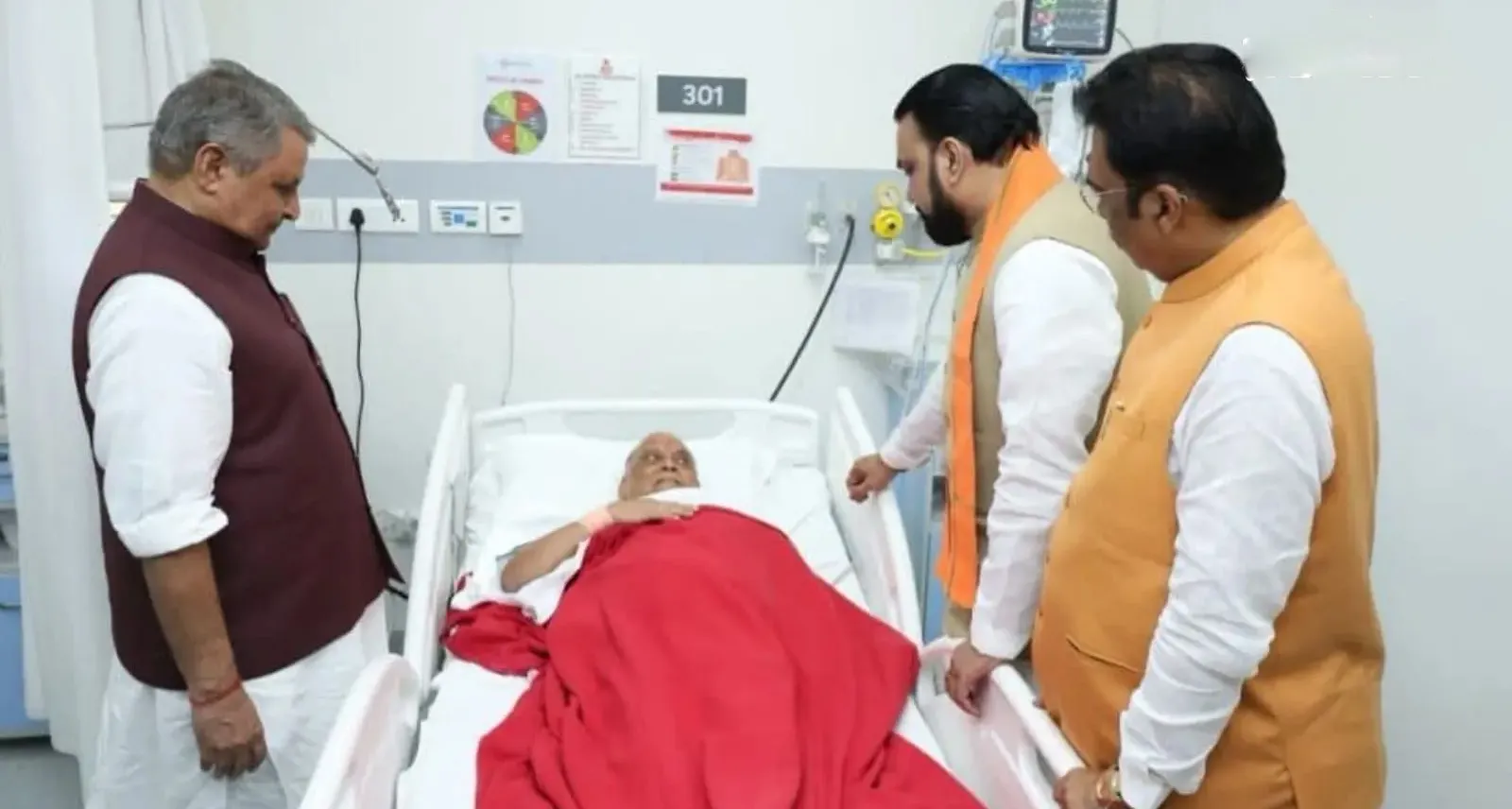 आईसीयू में भर्ती नीरज कुमार: सीएम सम्राट चौधरी और दिग्गजों ने अस्पताल पहुंचकर जाना हाल