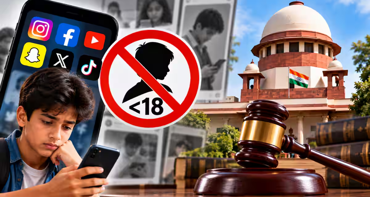नाबालिगों के सोशल मीडिया अकाउंट्स पर लग सकती है रोक: IT नियमों में संशोधन की तैयारी में केंद्र सरकार