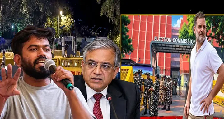दिल्ली से बेंगलुरु तक- ज्ञानेश कुमार के खिलाफ 'INDIA ब्लॉक' और 'CJP' का बड़ा प्रदर्शन, सुरक्षा चाक-चौबंद
