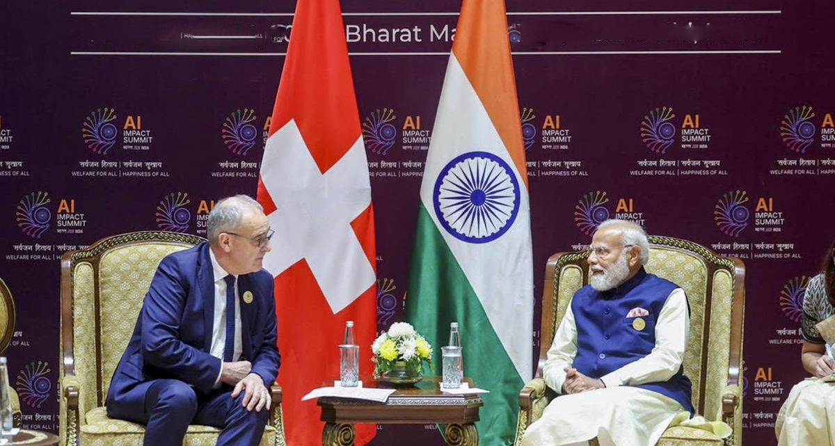 भारत और स्विट्जरलैंड के बीच व्यापार और रक्षा सहित कई क्षेत्रों में ऐतिहासिक MoU पर हस्ताक्षर