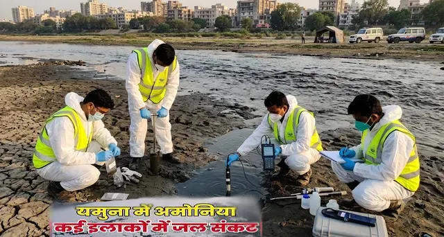 यमुना में अमोनिया का स्तर बेकाबू, दिल्ली पर गहराया जल संकट, CPCB रिपोर्ट ने खोली पोल