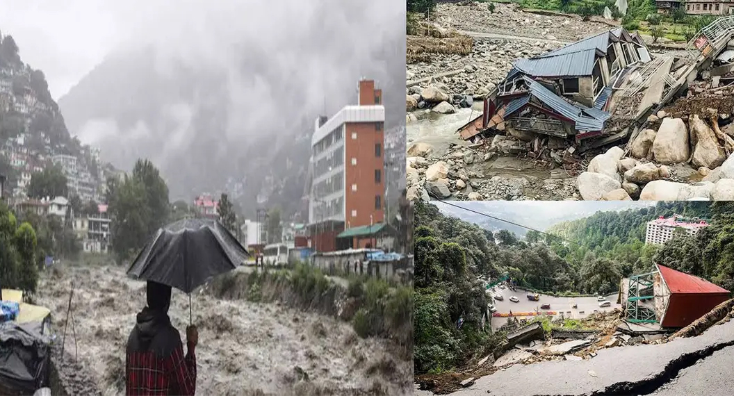 हिमाचल में कुदरत का कहर: भारी बारिश और भूस्खलन से तबाही, 100 से ज्यादा की मौत; 834 करोड़ रुपये की संपत्ति स्वाहा