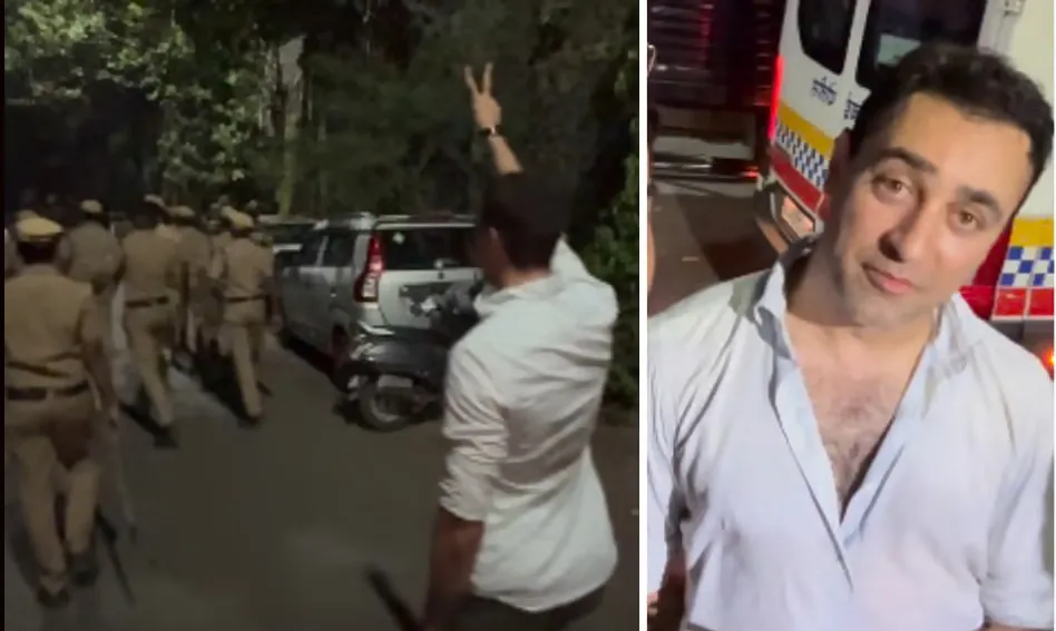 मुस्कुराते हुए बाहर आए एक्टर इमरान खान: मुंबई के क्रांति मैदान से हिरासत और रिहाई का पूरा वाकया