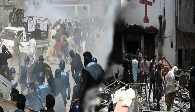 पाकिस्तान में ईशनिंदा के आरोप के बाद हिंसा: घर और दुकान में आग, कई ईसाई परिवार पलायन को मजबूर